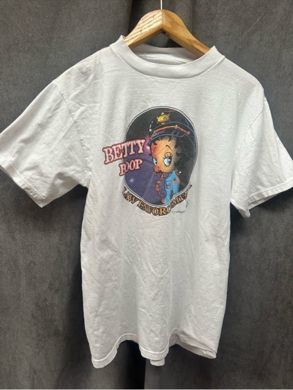 Vintage Betty Boop Law Enforcement T-Shirt 90s